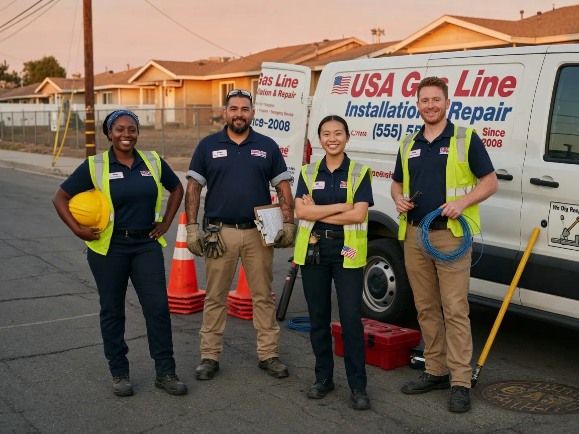 Gas Line Installation company in Osage, IA